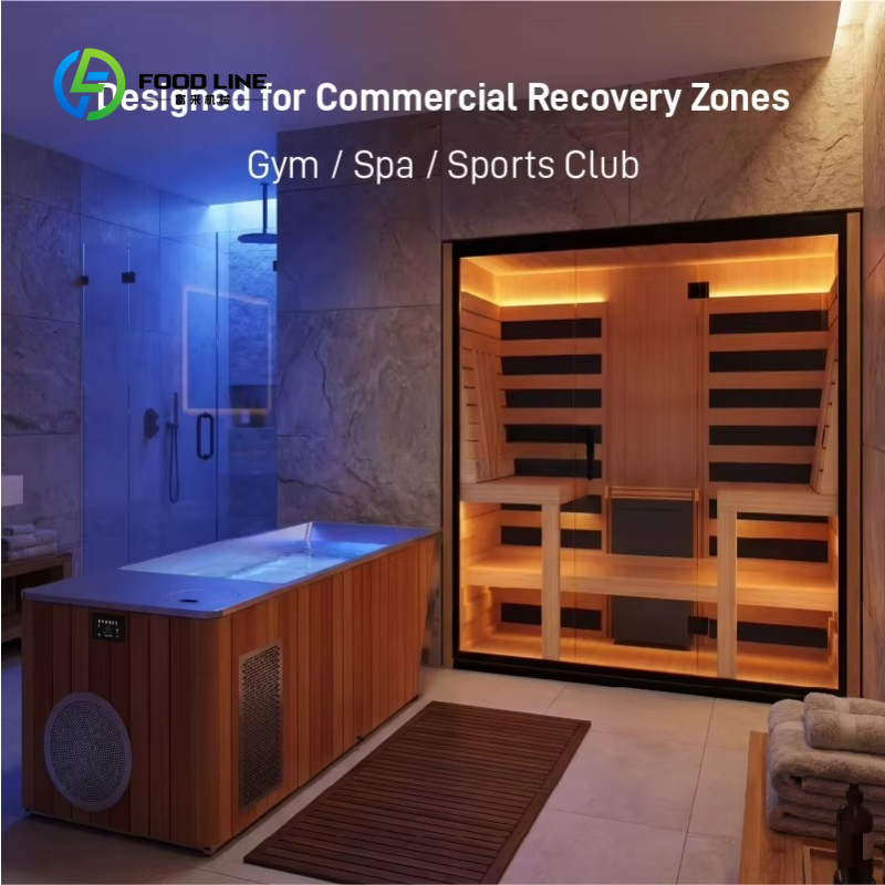 Spa Wellness Center - Système de thérapie par contraste personnalisé