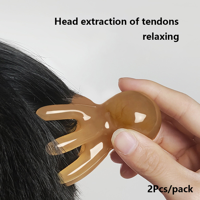 Wellness Spa With Massage - Lot de 2 peignes en résine