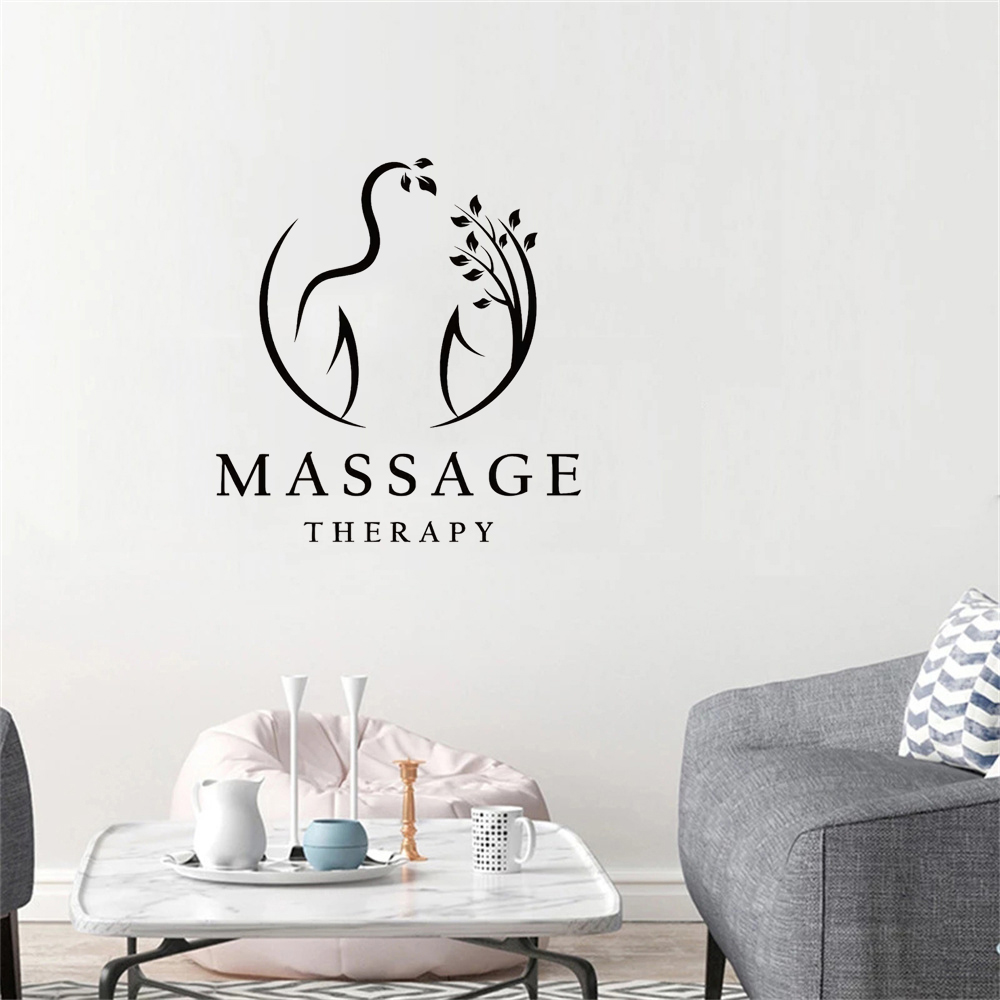 Autocollant mural en vinyle po - Wellness Spa With Massage avis et prix