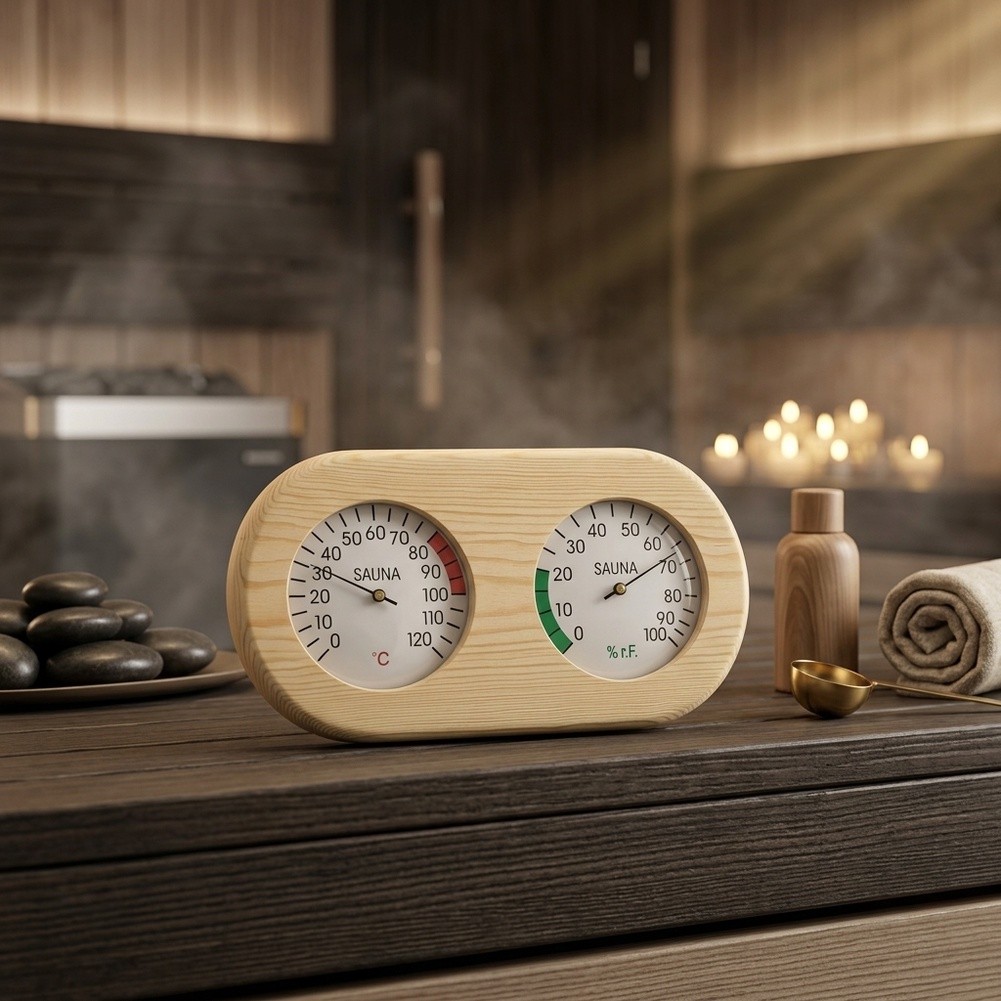 Thermomètre-hygromètre à doubl - Spa Wellness Center avis et prix