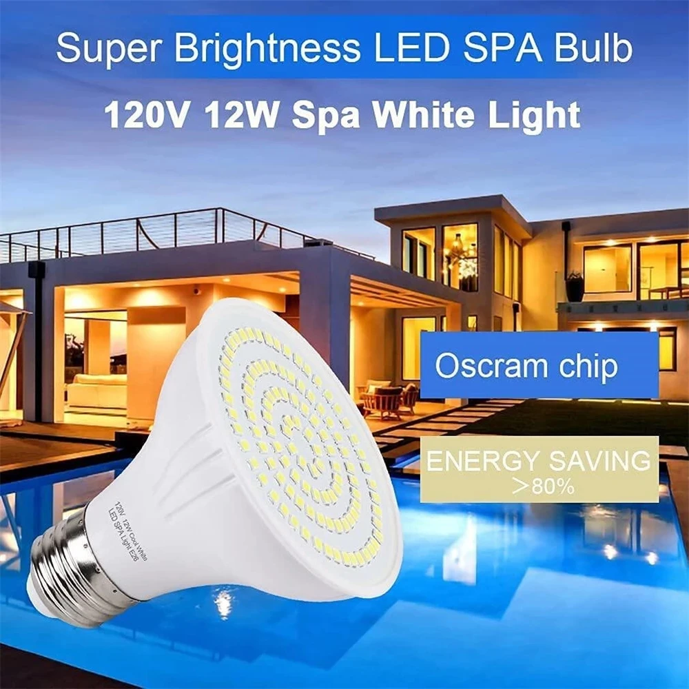 Lumière de piscine LED E27 E26 - Xy Spa & Wellness Reviews avis et prix